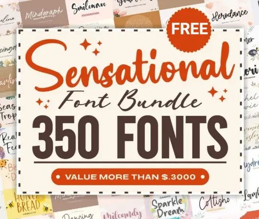 Sensational Font Bundle